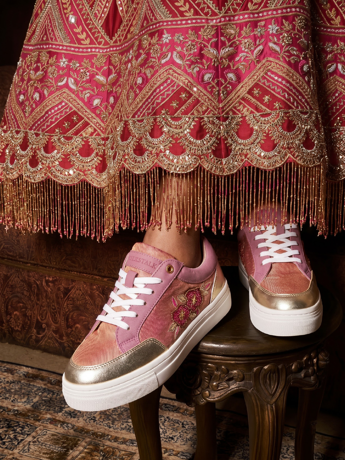 GULNAAR - The Celebration Bloom Sneaker