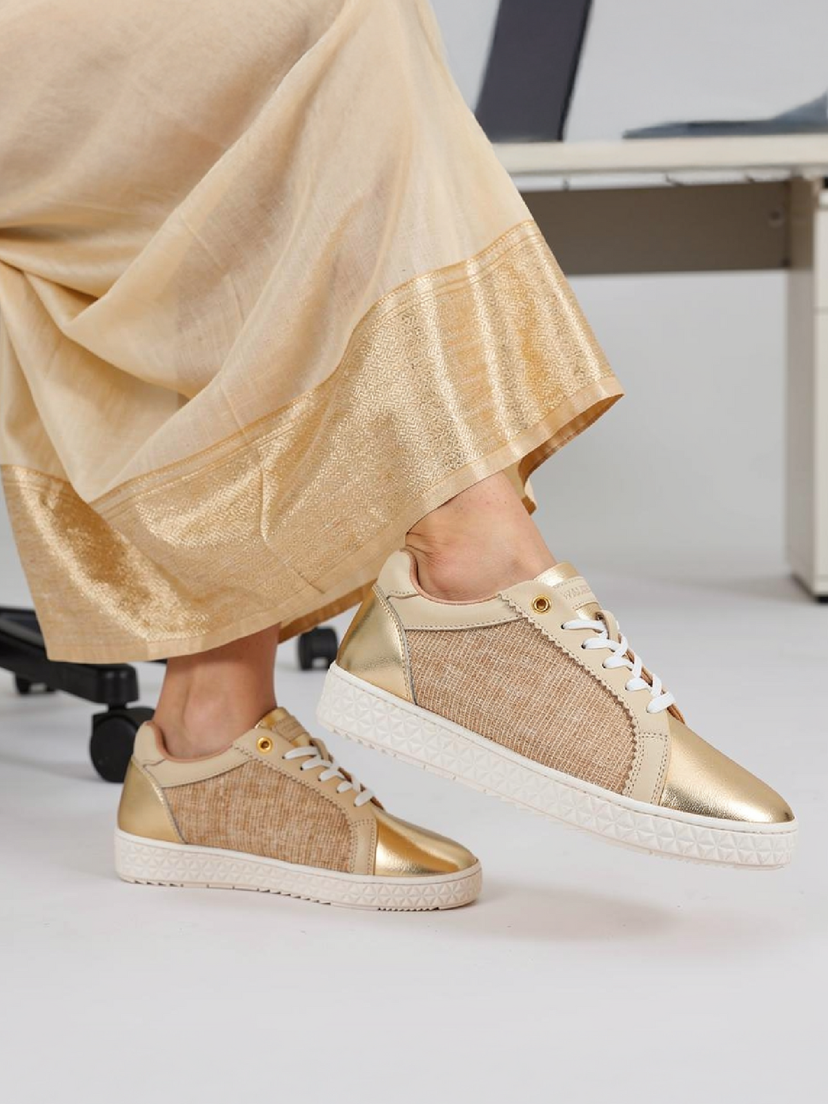 SANDHYA - The Golden Transition Sneaker